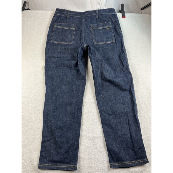 Pilcro Jeans Women's Size 33 The Skipper Wide Leg Patch Pocket Denim (36x29.5) - Picture 6 of 7